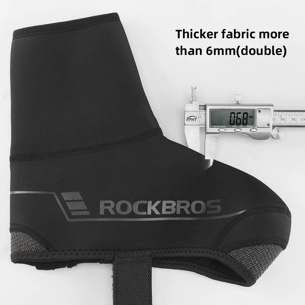 ROCKBROS Winter Windproof Thermal Cycling Shoe Covers - Image 8