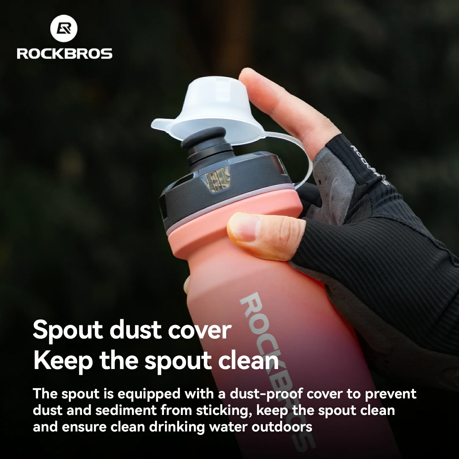 Skin-Feeling Bike Bottle with Pull-Top Lid – Lightweight Leakproof 600/750ml - Image 17