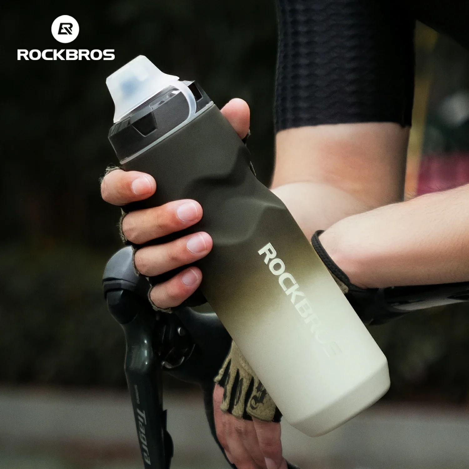 Skin-Feeling Bike Bottle with Pull-Top Lid – Lightweight Leakproof 600/750ml - Image 5