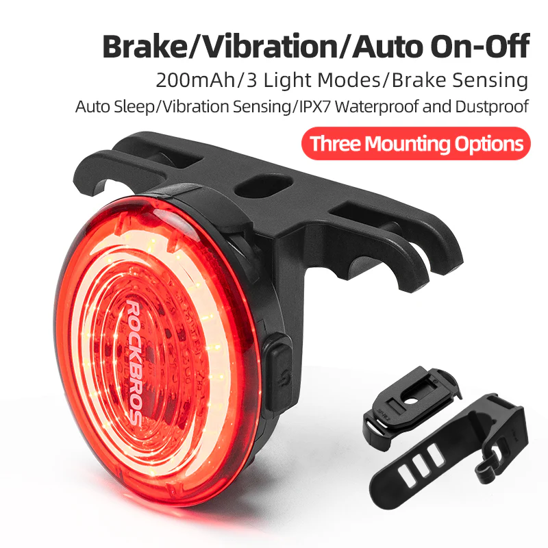 Smart Brake Sensing Bike Tail Light - Image 2