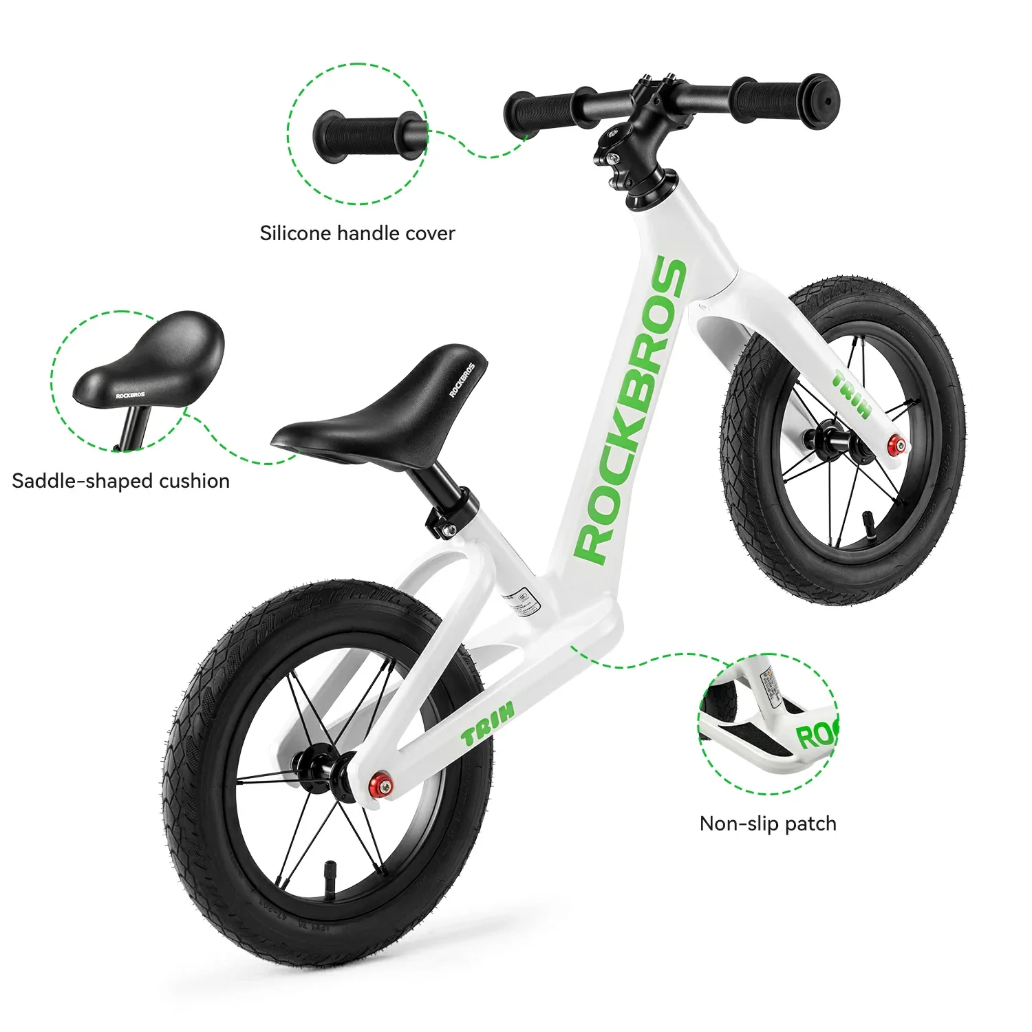 Triumph 12-Inch Kids Balance Bike - Image 7