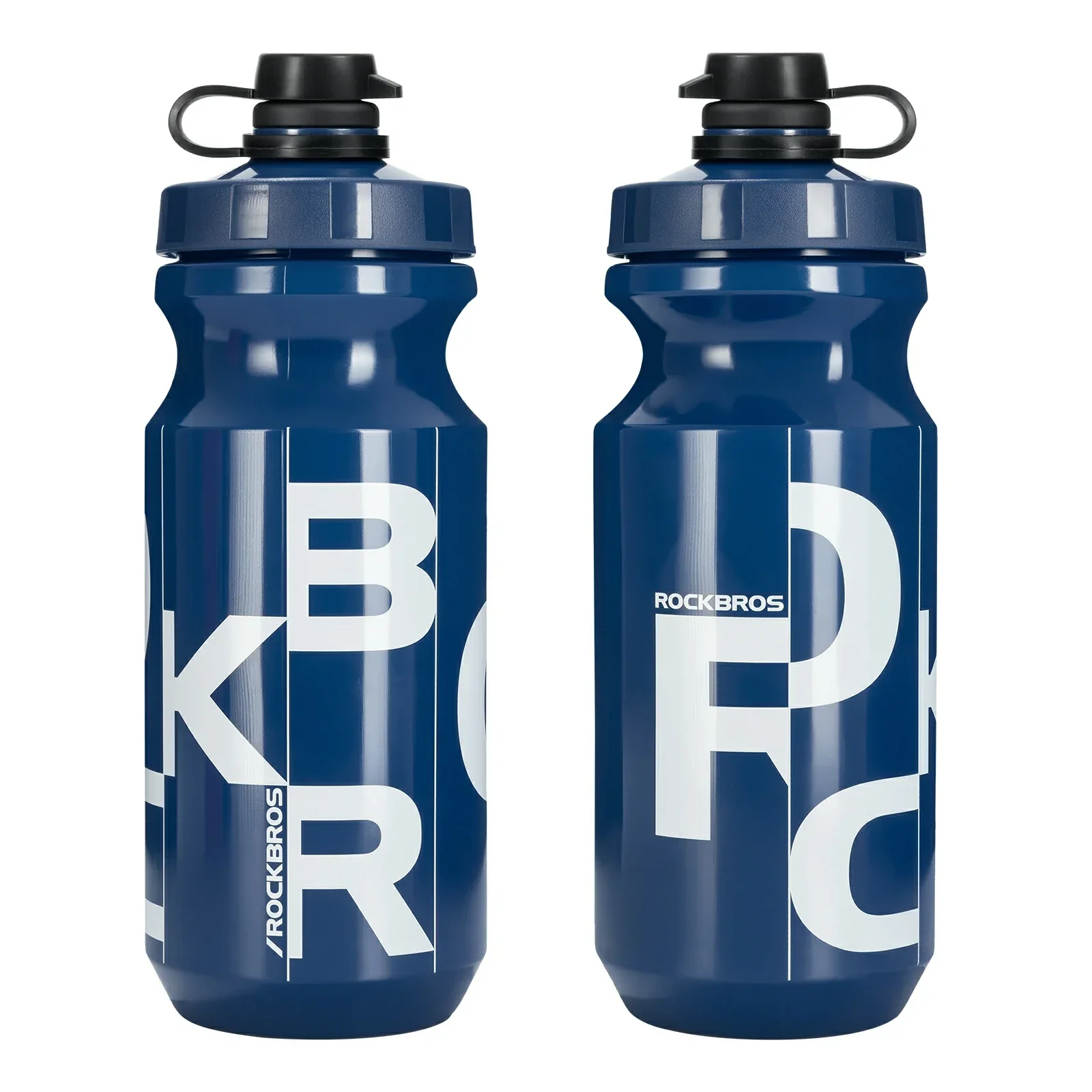 Twin Pack 600ml Cycling Water Bottles for Bike Riding