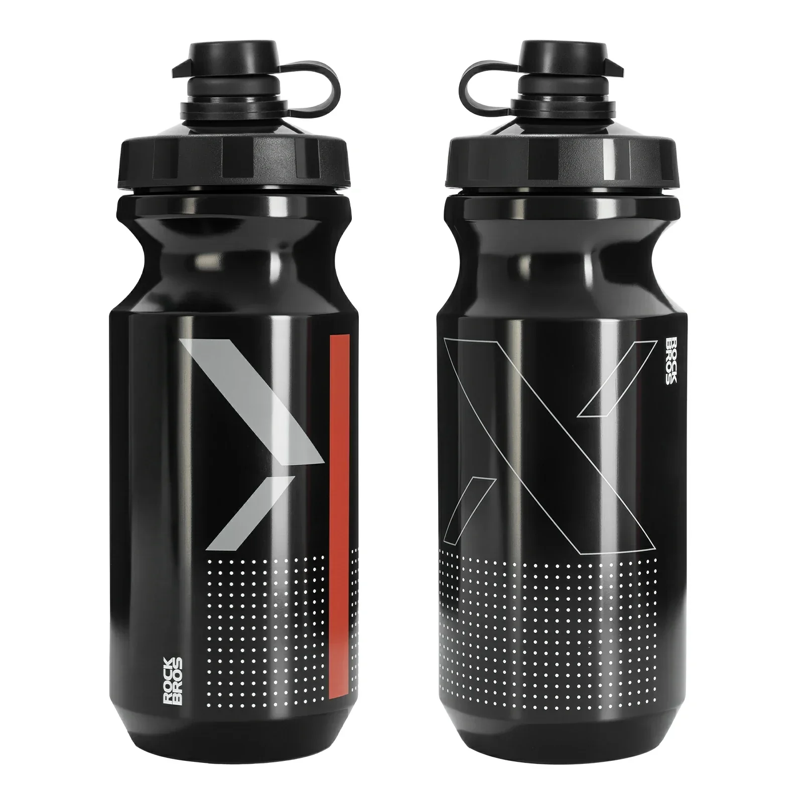 Twin Pack 600ml Cycling Water Bottles for Bike Riding - Image 2