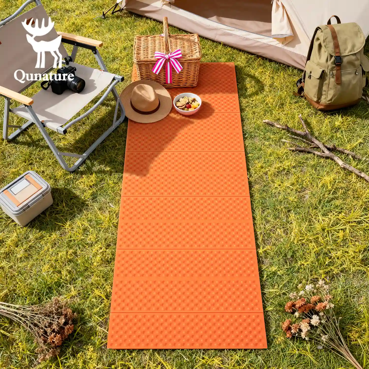 Qunature Ultralight Folding Sleeping Pad Waterproof R-Value 1.8 - Image 11