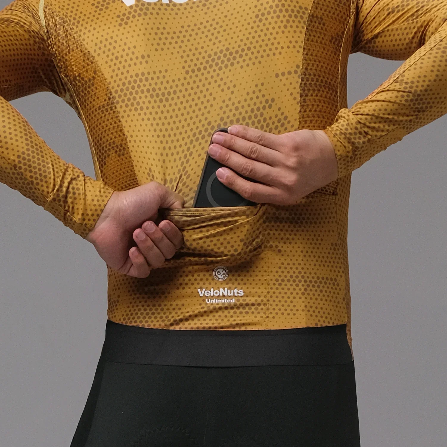 Velonuts Cycling Jersey Long Sleeve -Iguana - Image 10