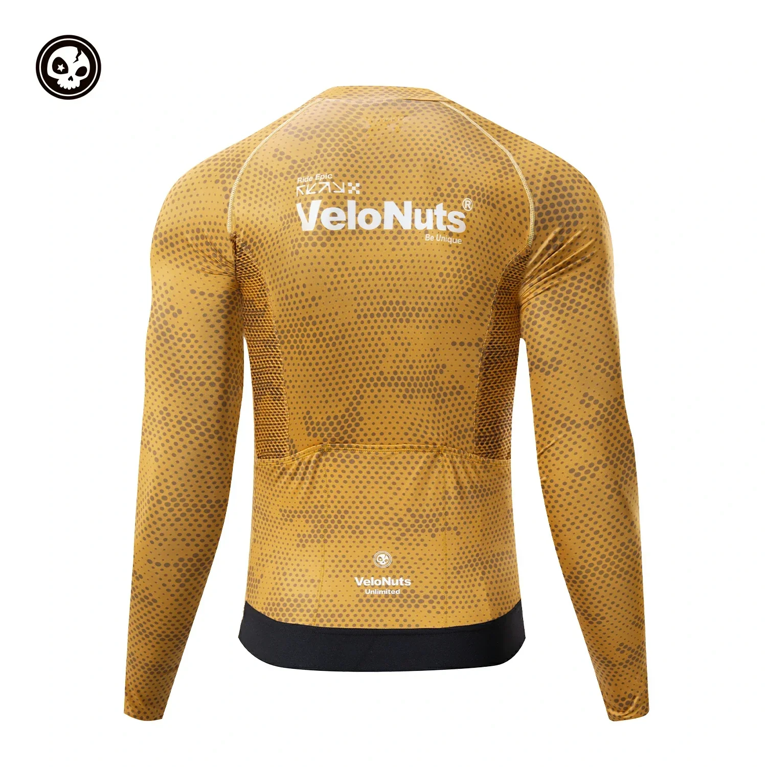 Velonuts Cycling Jersey Long Sleeve -Iguana - Image 3