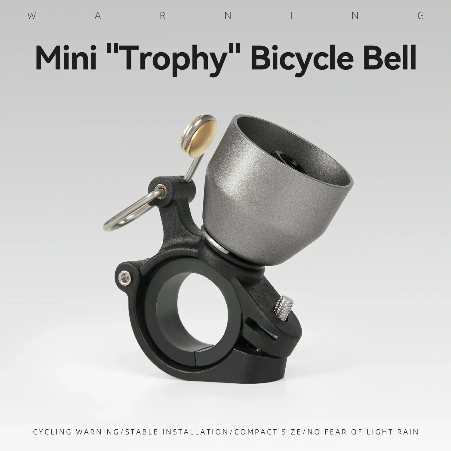 Vintage Trophy-Shaped Copper Alloy Bell - Image 20