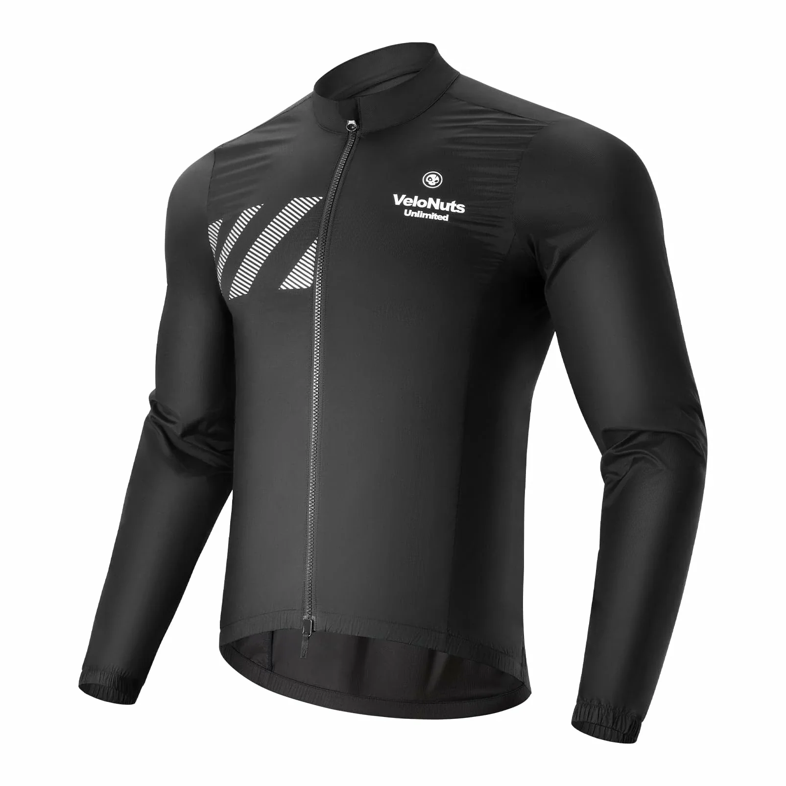 VNS Men's Cycling Jacket, Ultralight Windbreaker for Running Cycling Packable - Image 2