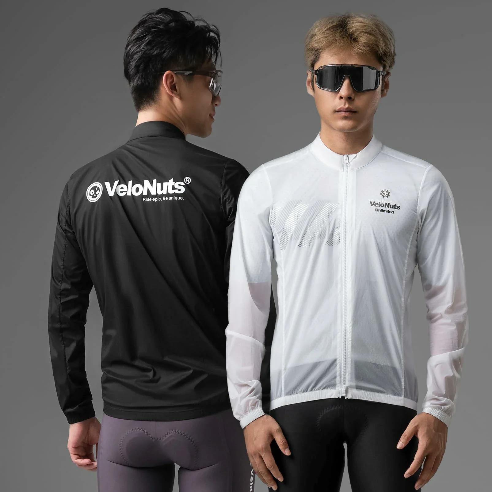 VNS Men's Cycling Jacket, Ultralight Windbreaker for Running Cycling Packable - Image 9