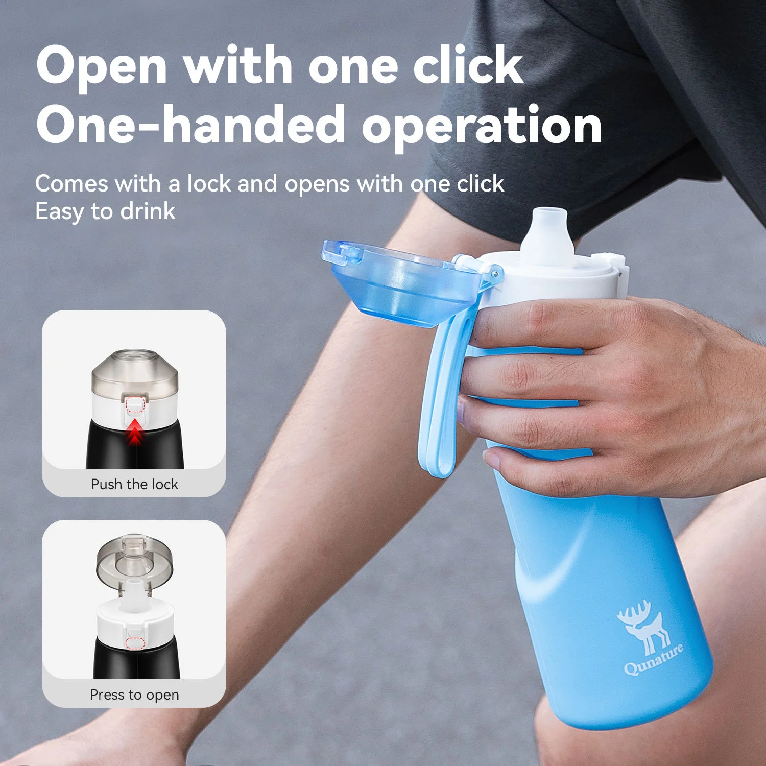 Water Bottle Angled Straight-Fold Soft - Image 7
