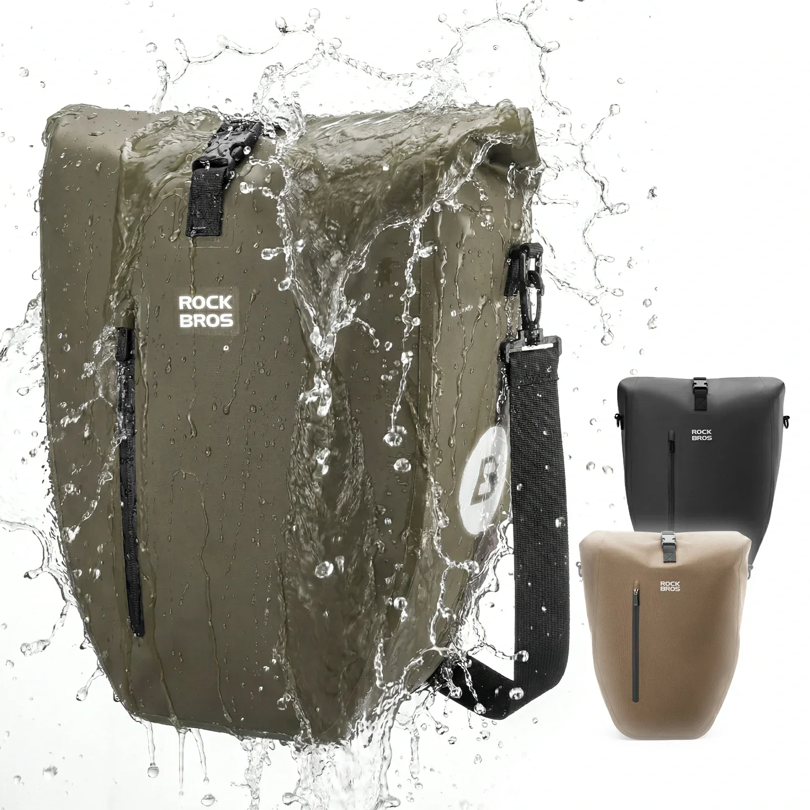 Waterproof Bike Pannier Bag 20L AS-166 - Image 12
