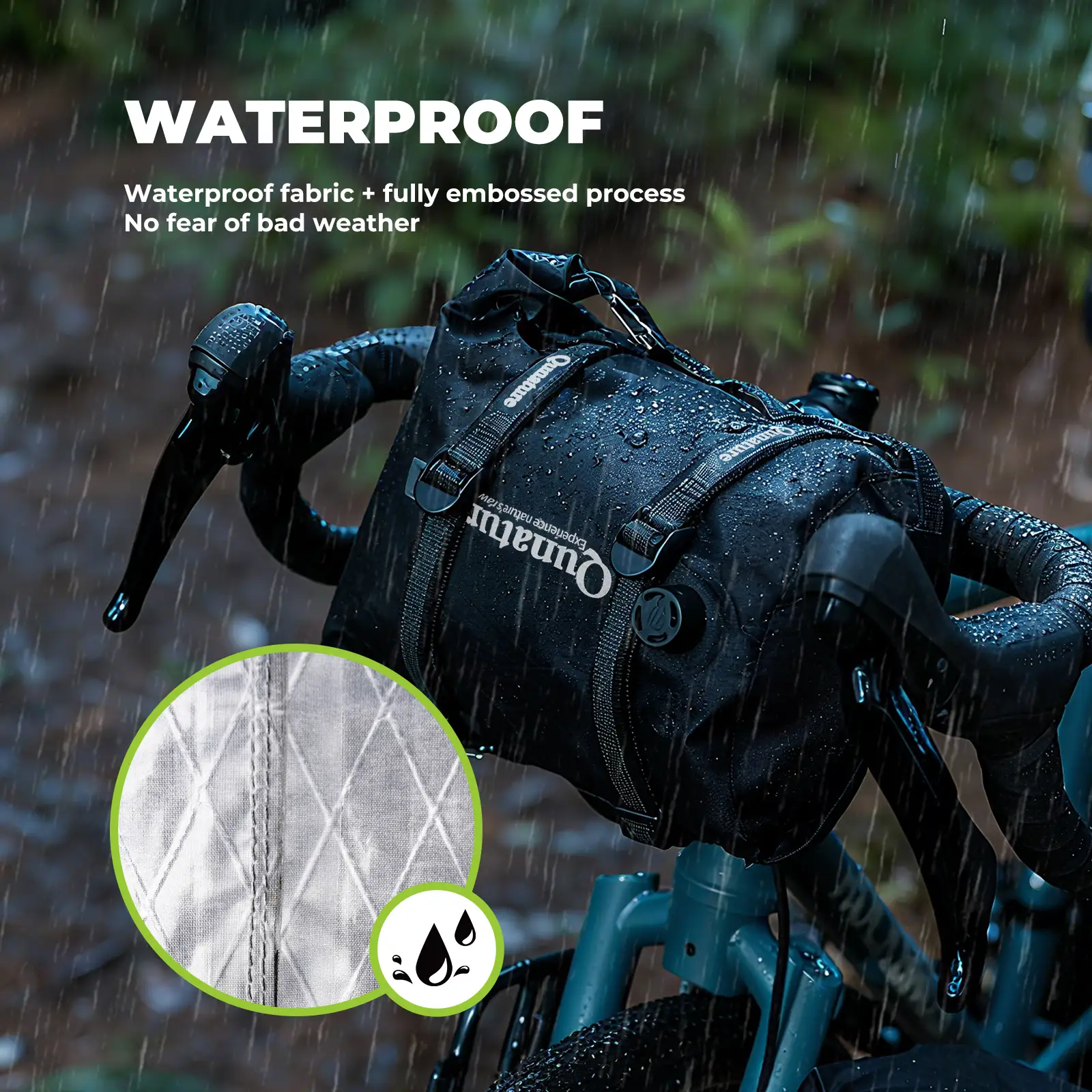 Qunature Waterproof Compression Bag for Bikepacking 6L/12L - Image 15