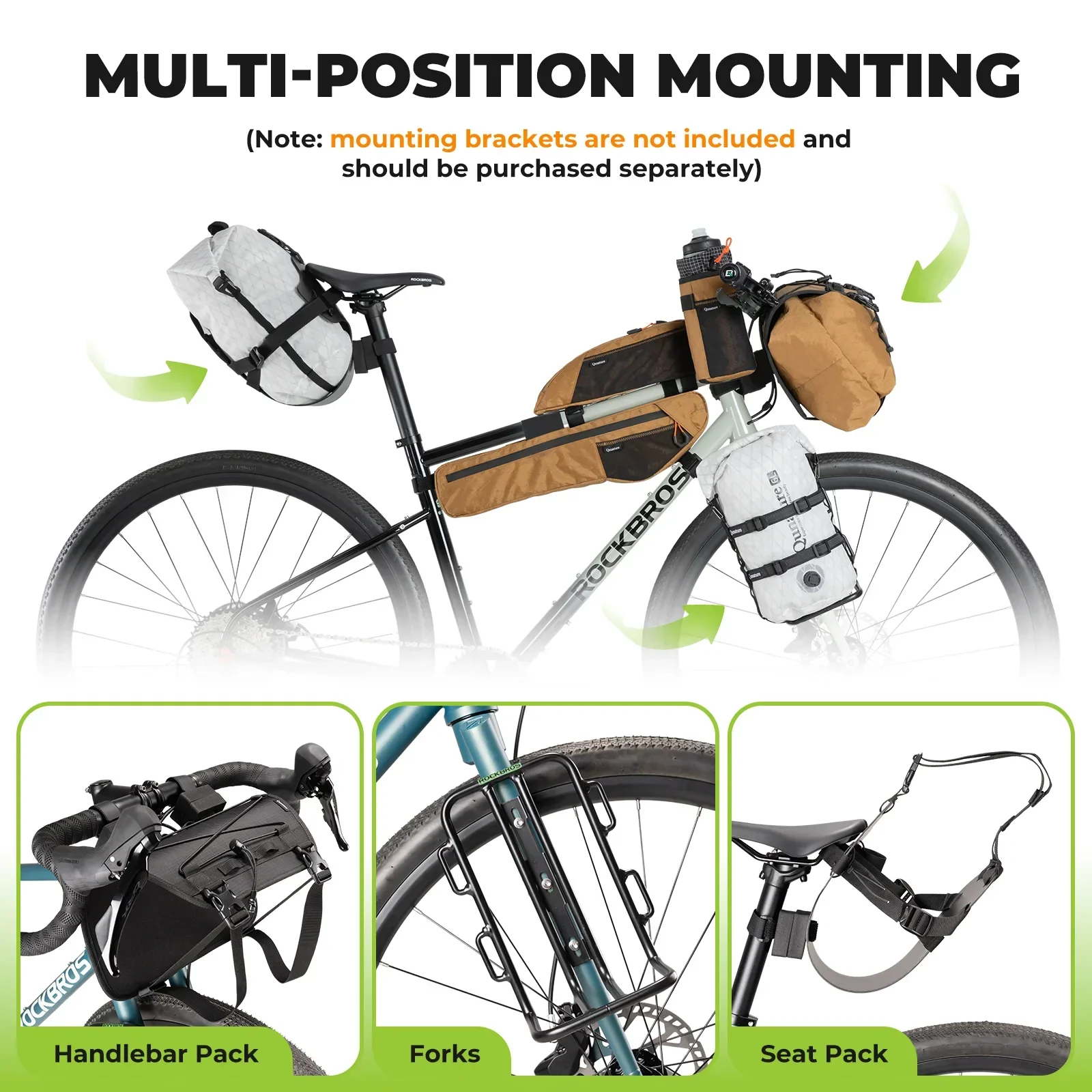 Qunature Waterproof Compression Bag for Bikepacking 6L/12L - Image 19