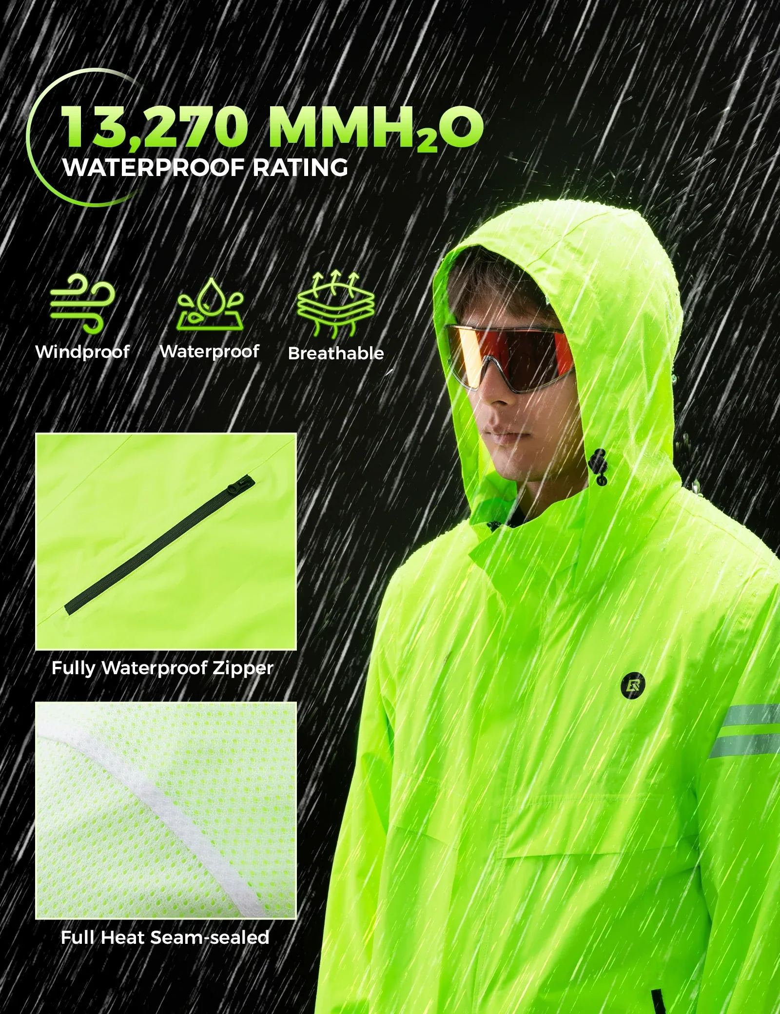 Waterproof Jacket Trousers Set YPY028 - Image 2