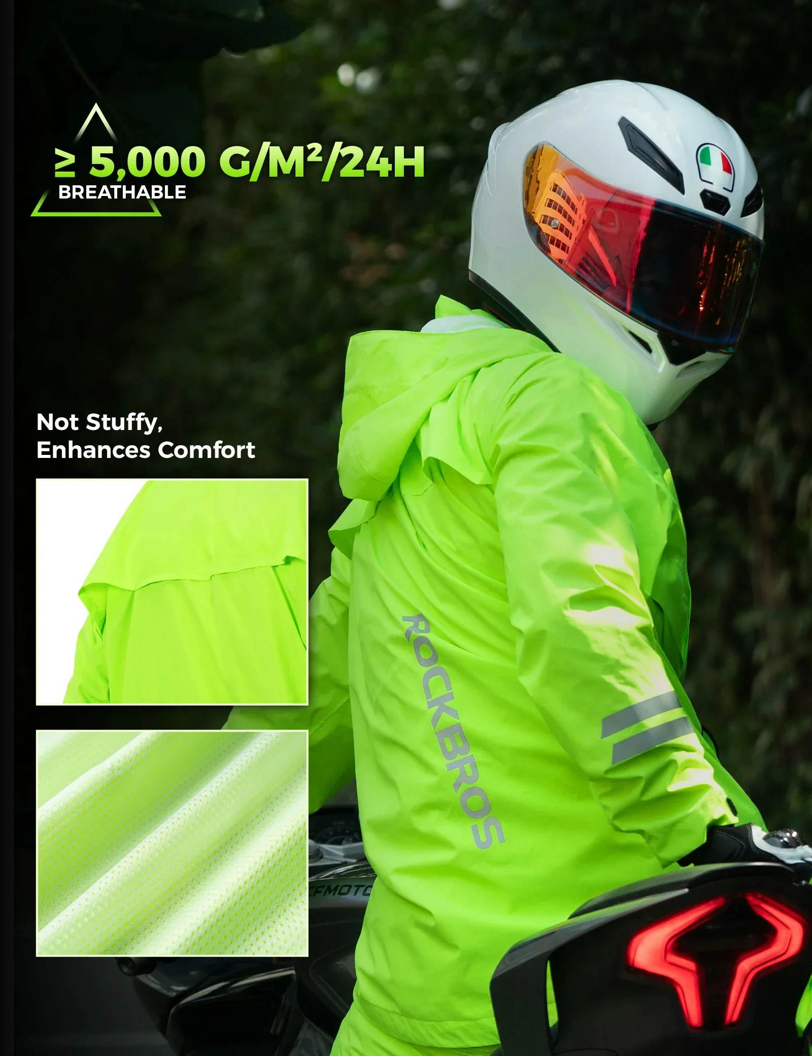 Waterproof Jacket Trousers Set YPY028 - Image 5