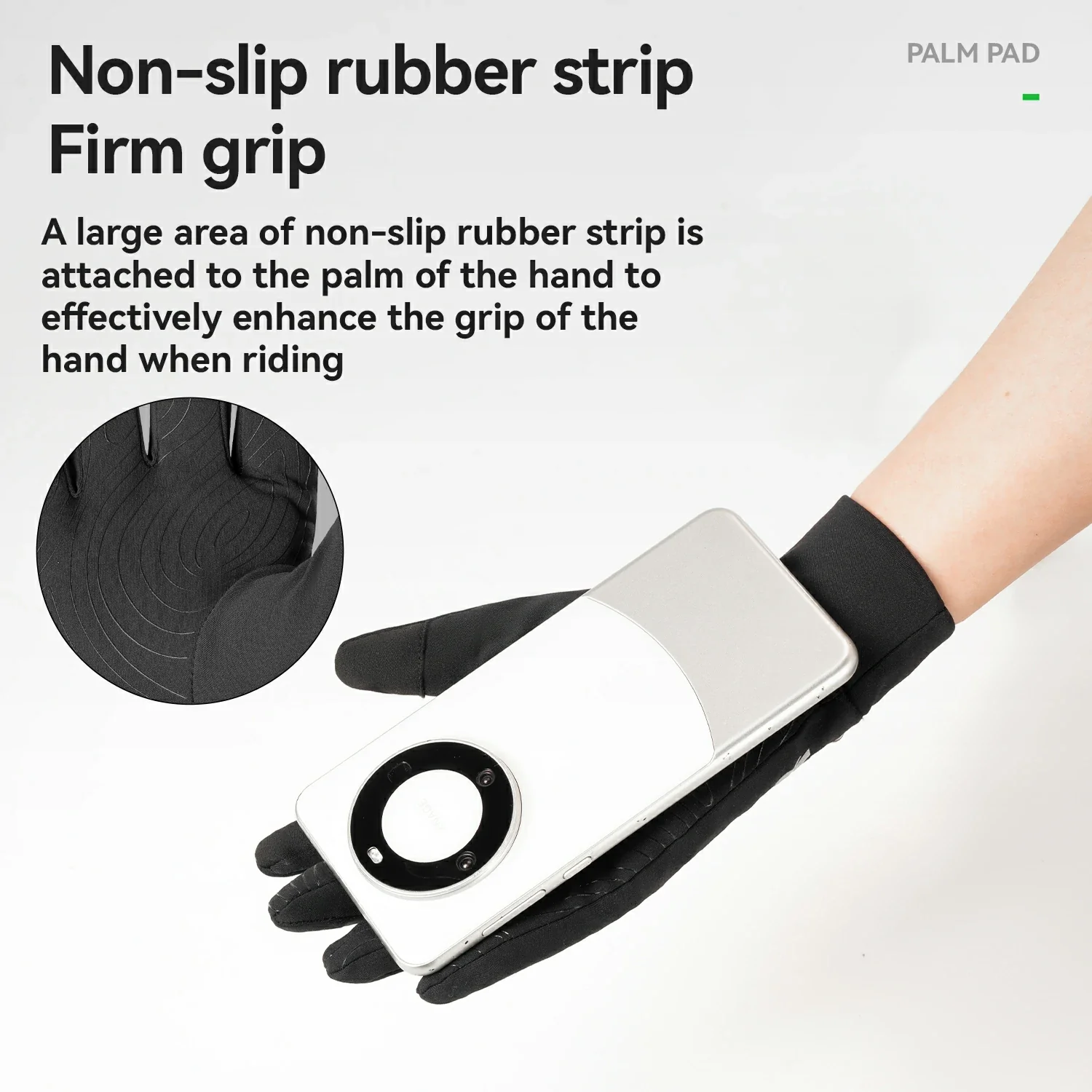 Winter Cycling Gloves Windproof Touch Screen Non-Slip Fleece Lined - Image 10