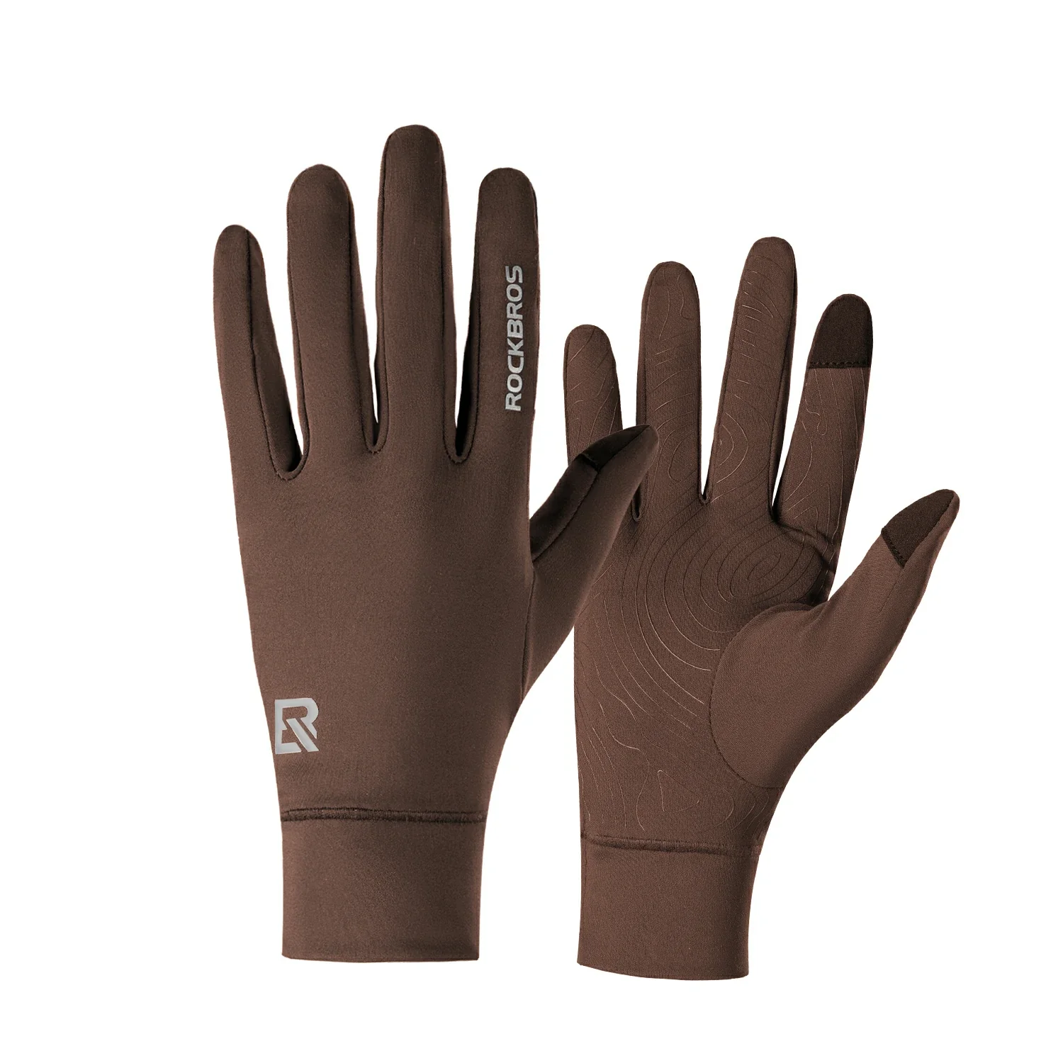 Winter Cycling Gloves Windproof Touch Screen Non-Slip Fleece Lined - Image 2