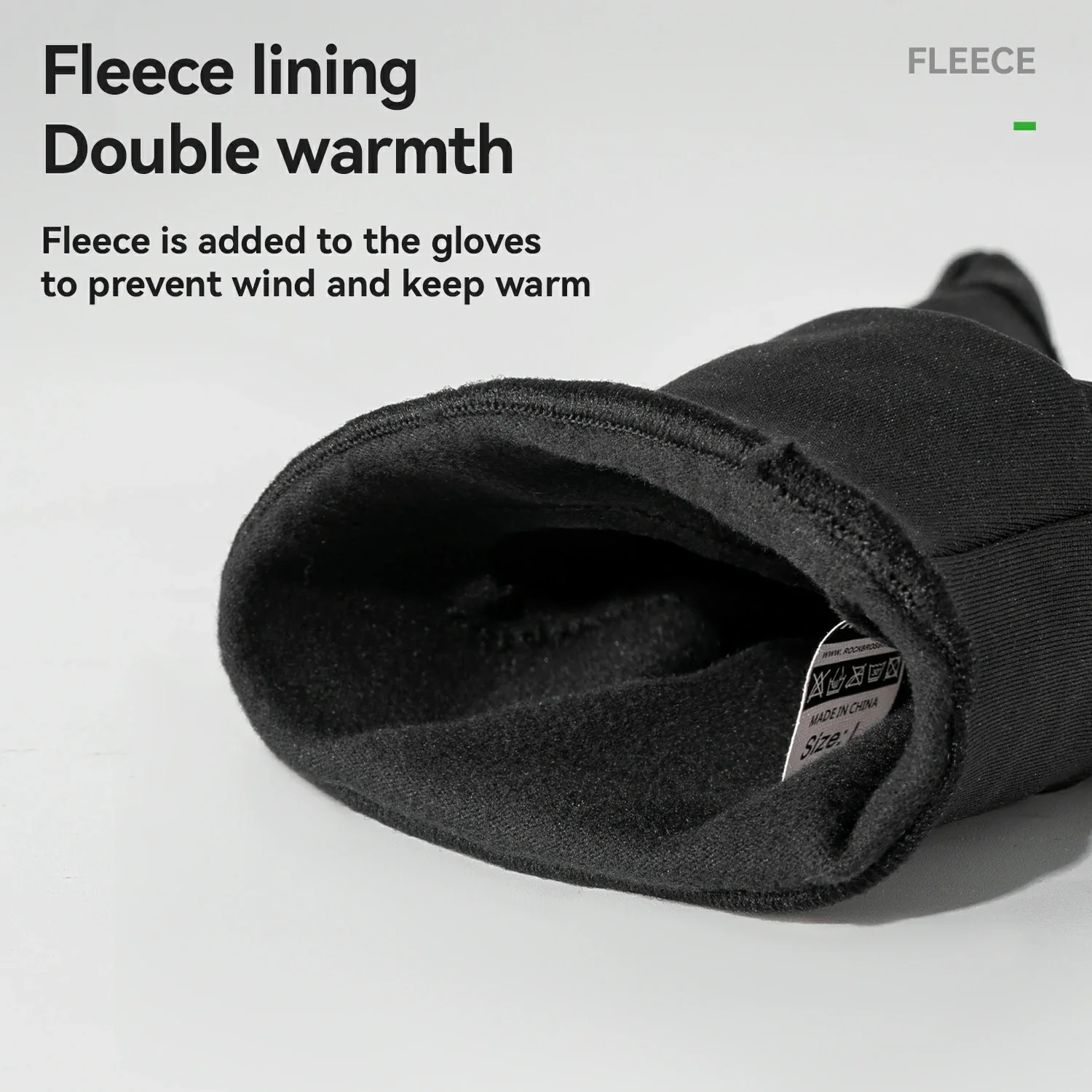 Winter Cycling Gloves Windproof Touch Screen Non-Slip Fleece Lined - Image 7