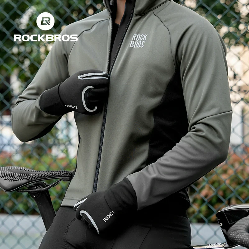 Winter Riding Gloves Water Repellent Full-Palm Silicone - Image 8