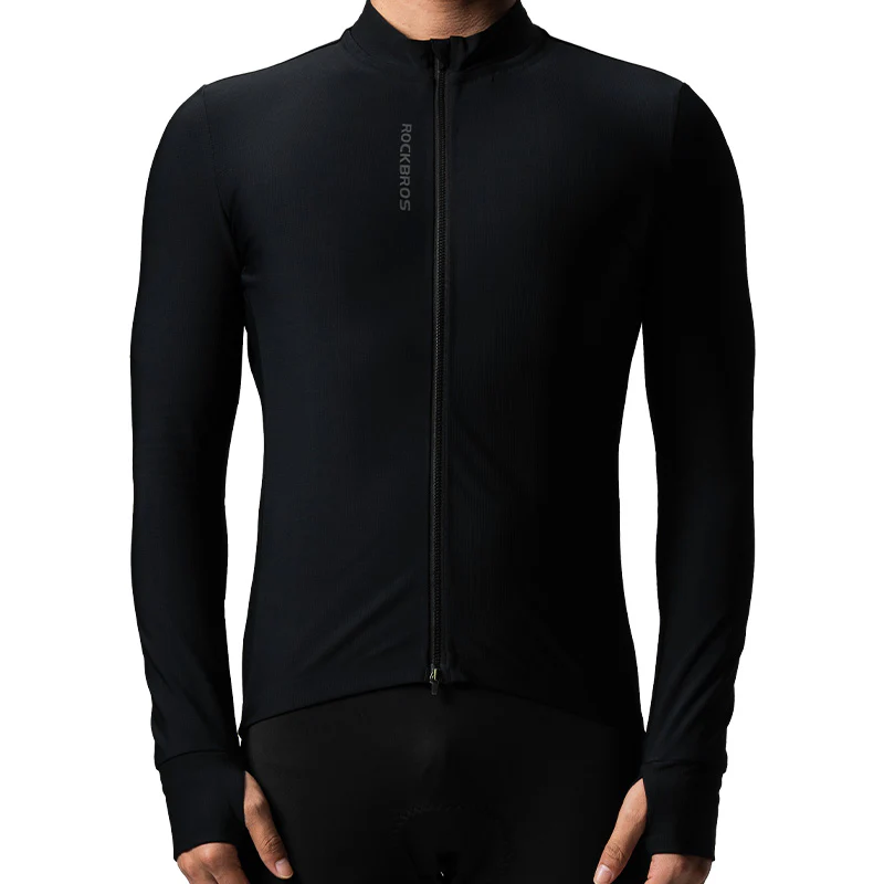 Winter Thermal Cycling Jersey for 59 –77°F Breathable - Image 2