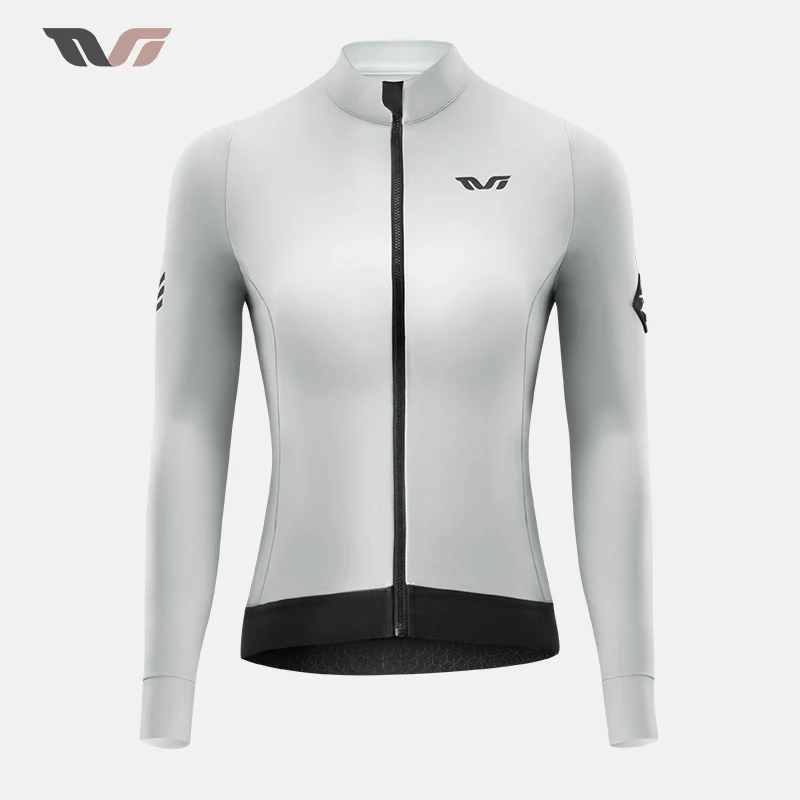 Women's Fleece Cycling Jersey Lightweight for 41–68 °F - Image 5