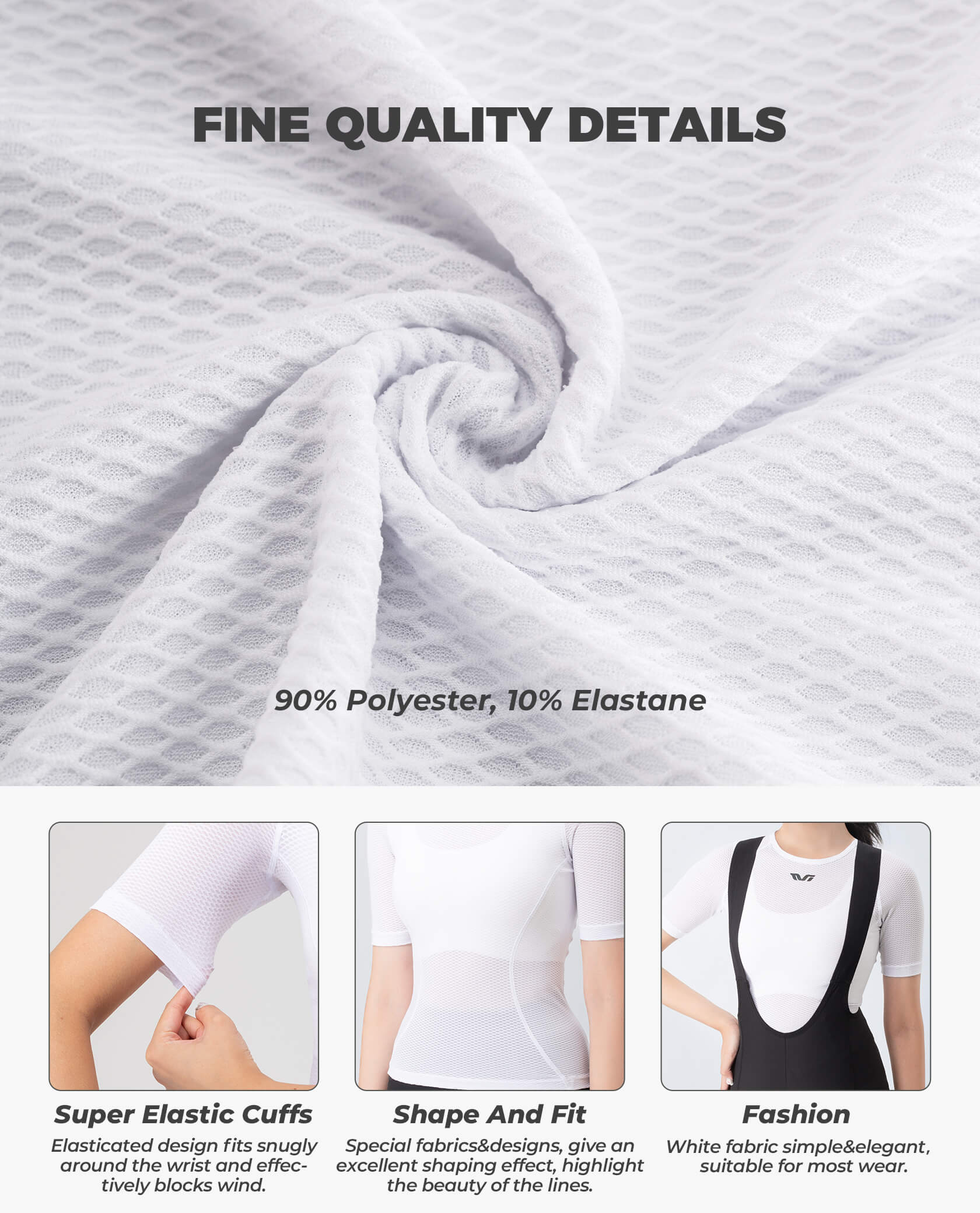 Women's TVI Cycling Base Layer Short Sleeve Jersey - Image 6