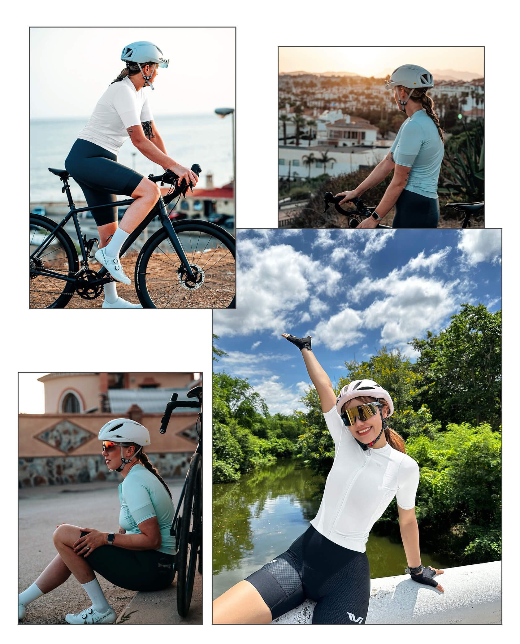 Women's TVI Solid Color Short-Sleeve Cycling Jersey - Image 16