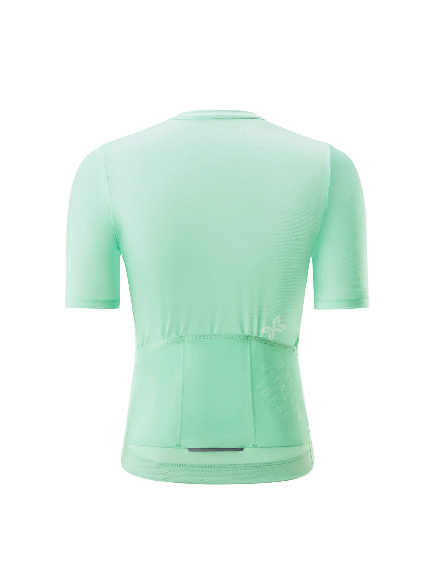 Women's TVI Solid Color Short-Sleeve Cycling Jersey - Image 2